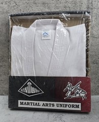 Vintage 90s Century Martial Arts Uniform Top Size 2 White NOS Sealed Made in USA