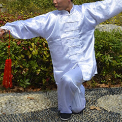 Martial Unisex Arts Uniform Kung Fu Suit Costume Tai Chi Performance Clothes New