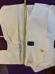 Taekwondo 7.5 OZ Uniform Gi Martial Art Uniform Sizes 00-6 (3) Read