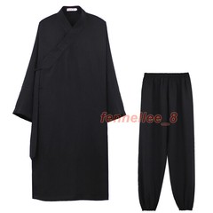 Wudang Taoist Robe Kung Fu Martial Arts Wing Chun Tai Chi Linen Uniform Unisex