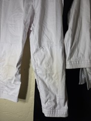 Gracie Barra Equipe Edition BJJ Jiu-Jitsu Gi White Uniform Set A0 Pants & Jacket
