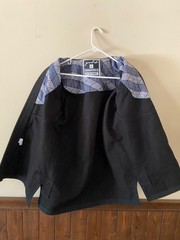 Jiu Jitsu Jacket Gi Black from Gold * Excellent Condition!! A1 100% Cotton