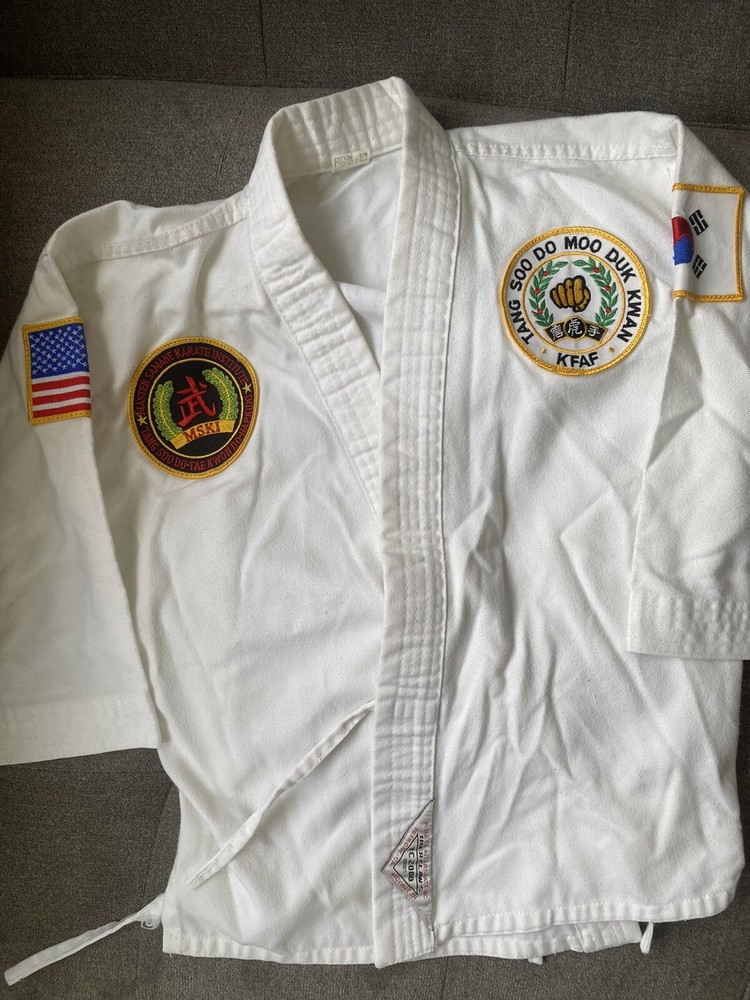Judo/Karate GI, child’s kids Jacket &pants Size 0000 Tiger Claw’s TC 2000 Series