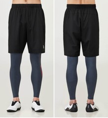 MOOTO Flex Shorts (Half-length Black Pants) Sports Team Training Wear Uniform