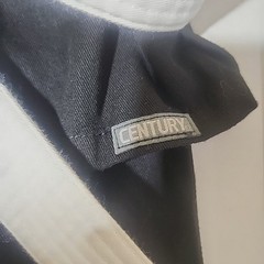 Century Karate Gi with White Belt and Training Nunchucks Kids Size 00 [120]