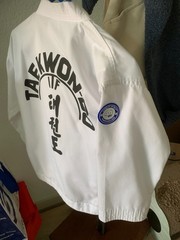 Taekwondo Uniform set with Yellow Belt (Kids Size)