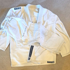 Tatami Renato Tavares BJJ Gi Set Jacket & Pants White Adult A4