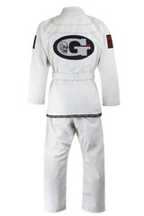 Latest design custom made high quality Brazilian jiu jitsu Kimono White A2 size
