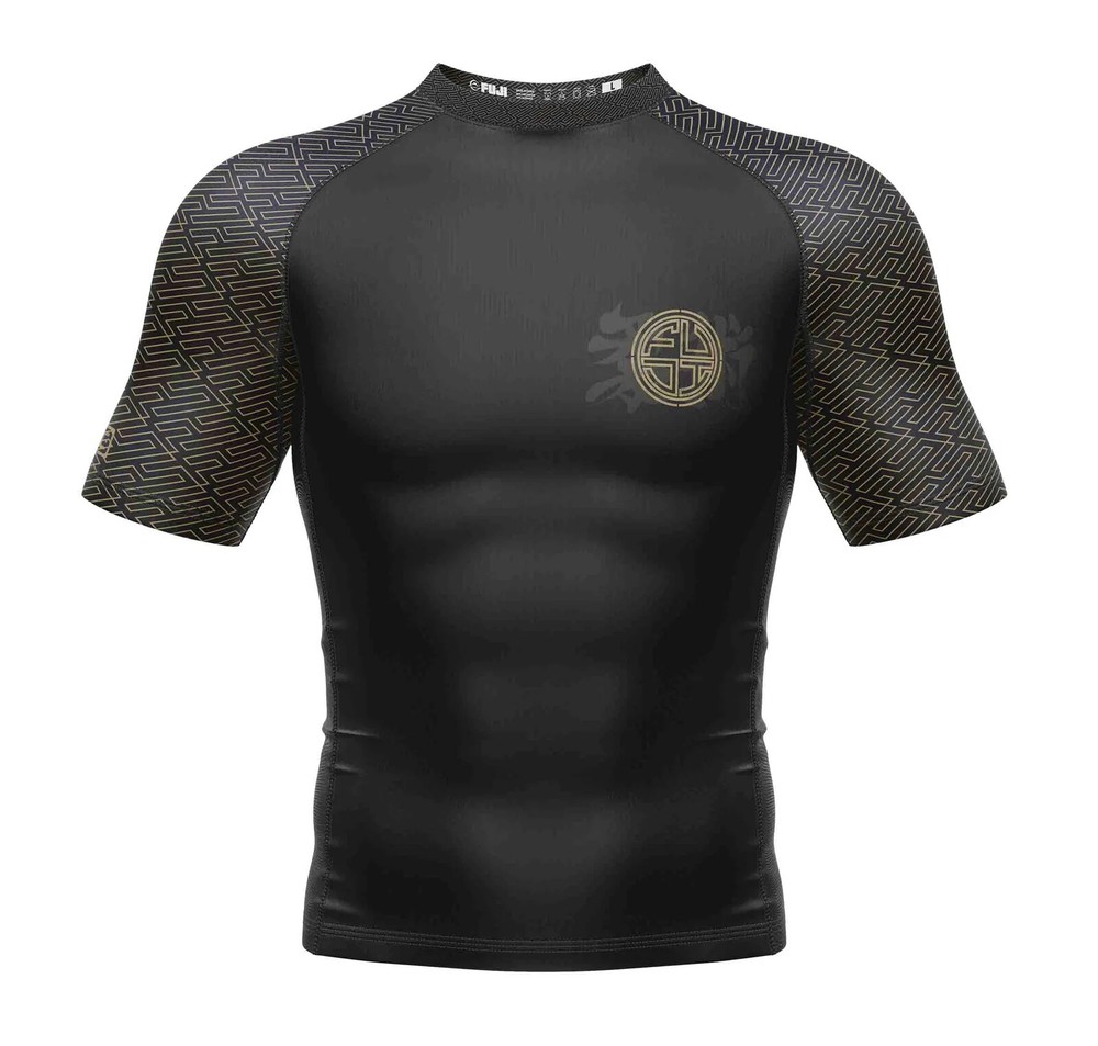 Fuji Bushido Flex Lite MMA BJJ Jiu Jitsu ShortSleeve Short Sleeve SS Rashguard