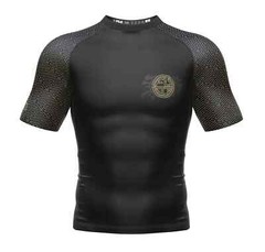 Fuji Bushido Flex Lite MMA BJJ Jiu Jitsu ShortSleeve Short Sleeve SS Rashguard