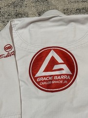 Gracie Barra Gi Jiu Jitsu Set Youth Edition Youth Size Y2 White