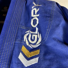 Jiu Jitsu Gi A0 Glory Blue/yellow Karate Kickboxing Kimono Martial Art Set
