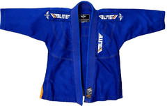 Elite Sports Gi Blue BJJ Ju Jitsu MMA Indoors Embrace The Pain Size C0 Youth