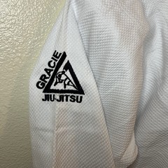 Gracie Academy Jiu Jitsu Official GI Weave MMA Uniform Set Kimono Pants 6/190