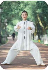 Tai Chi Uniforms Kung Fu Clothing Martial Arts Clothes Wushu Wrinkle Free Blue