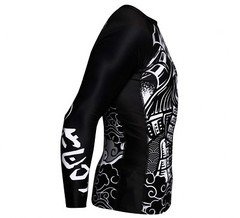 New Fuji Samurai Code MMA BJJ Jiu Jitsu LongSleeve Long Sleeve LS Rashguard Rash