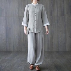 New Women’s Tai Chi Uniform Martial Arts Performance Training Clothes Tang Suits