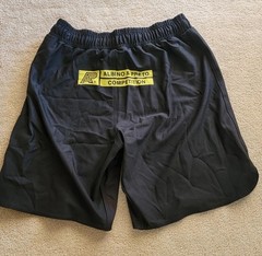 ALBINO AND PRETO •BLACK NO GI SHORTS• Available to RESERVE Member Medium