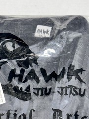 Hawk Sports Brazilian Jiu Jitsu Gi Black Jacket Pants & White Belt sz A2 New
