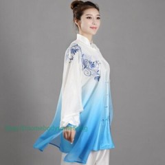 Tai Chi Uniform Women Men Arts Uniform Chinese Traditional Kung Fu Sportswear