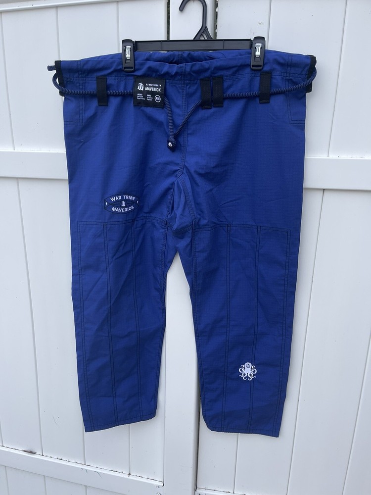 War Tribe Maverick Jiu Jitsu A1H PANTS Martial Arts octopus Logo