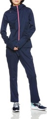 Mizuno Sauna suits Women Weight loss wear top and bottom set Navy Pink
