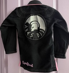 Women’s Breakpoint Size F0 Black Pink Brazilian Jiu Jitsu Gi