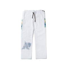 Albino and Preto Batch #108: Stained Glass BJJ Kimono 450 gsm White BJJ Gi