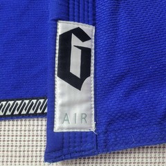Gameness Air Jiu Jitsu Kimono Gi BJJ Mrtial Arts for Training Blue Size A1 Used