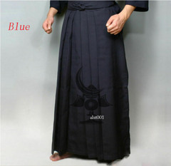 Kendo Iaido Aikido Hapkido Hakama Martial Arts Unisex Uniform Kimono Dobok Pants