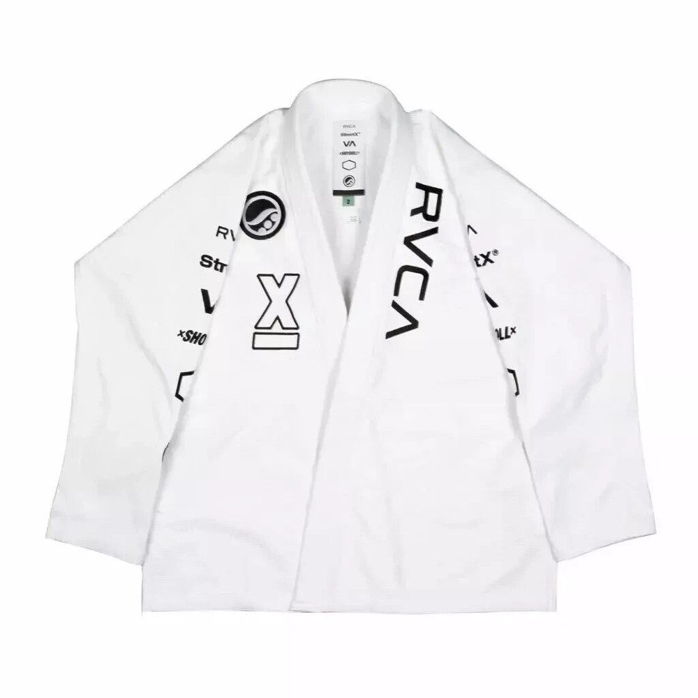White Shoyoroll BJJ Gi Uniform Batch Street X 450 GSM With Bag