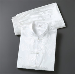 NEW Silk Blend Tang Suit Tai Chi Uniform Kung Fu Martial Arts Wing Chun Clothes