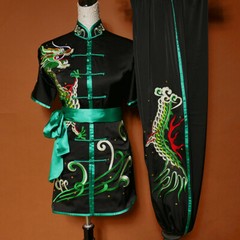 Custom Made Competition Kung Fu Uniform Tai Chi Wushu Performance Clothing Women