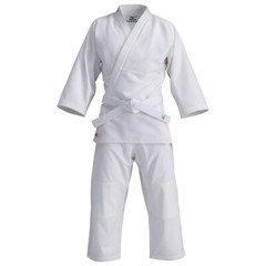 Mizuno Aiko Judo Gi Training Uniform Set White Judogi with Belt for Practice