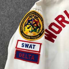 Vintage Taekwondo Gi Set Size 2 White ATA World Champ 2007 Dobok Uniform