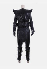 Game Mortal Kombat X Cosplay Noob Saibot Costume Fight Outfit Full Suit