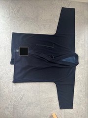 Japanese Kendo Wear Crown Kanmuri Size 2L Navy Blue Martial Arts Gi