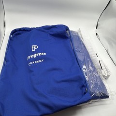 Progress Academy BJJ Gi Blue A3 Pearl Weave New w/ Belt & Bag Men’s Cut