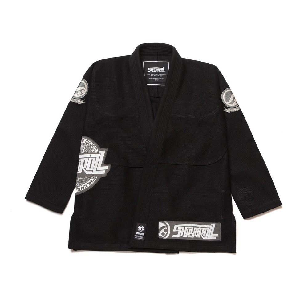 New Best Selling Shoyoroll Carbon Competitor 21.1 (Black) Jiu Jitsu Gi 450 GSM