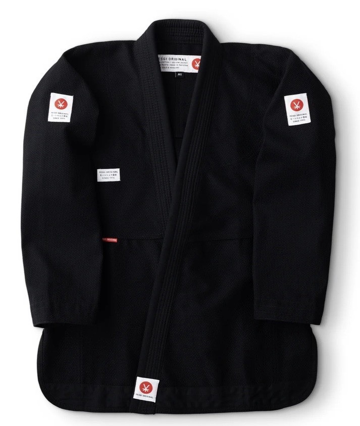 YESGI ORIGINAL Men’s Jiu-Jitsu Gi Black A3