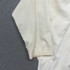 Adidas Taekwondo Gi Adult 5 White Popover Top Vintage Martial Arts Jiu Jitsu