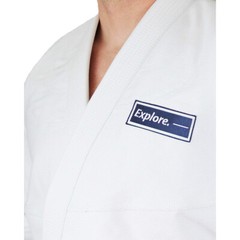 Chaos and Order Explorer Series Aquanaut BJJ Kimono – White
