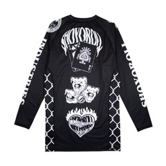 Shoyoroll Batch 142 Aces Rash Guard LS No Gi Bjj Shorts Set Jiu Jitsu Uniform