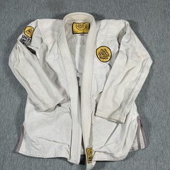 Gracie Humaita Maeda BJJ Gi Jacket Kimono Top Adult A1L White Jiu Jitsu Uniform