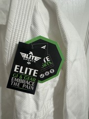 Elite Sports MMA Jiu Jitsu Gi White ET2600 Size C2 Top only New With Tags