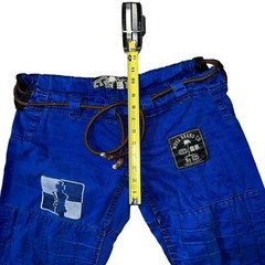 Moya Brand 025 Royal Blue Pants Size K4 Jiu Jitsu Jujutsu