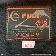 Fuji Suparaito Girl BJJ Gi WC3 Black Pink Martial Art Jacket (No Belt)