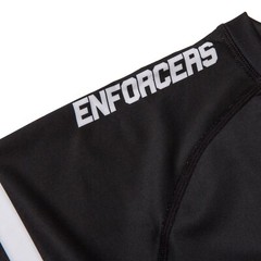 Shoyoroll Batch #131 Enforcers Rash Guard LS & Training Fitted Shorts Jiu Jitsu