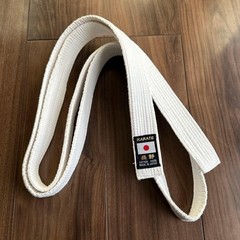 Karate Gi Uniform Set Kata Practice Dogi With White Band Used Made In Japan