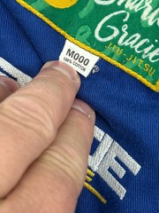 Charles Gracie Pants Youth Small Mooo Blue JIU-JITSU ACADEMY MMA *READ*